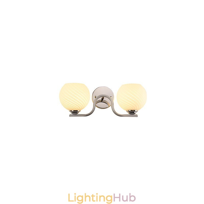 Simple Modern Contemporary Electroplate Feature for Swing Arm Eye Protection Ambient Light Wall Sconces