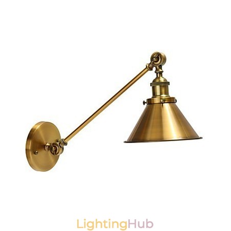 Vintage Metal Wall Sconce Mounted Retro Industrial Wall Light Lamp Shade Adjustable Night Lighting Fixtures Vintage Metal Wall Sconce Mounted Retro Industrial Wall Light Lamp Shade Adjustable Night Lighting Fixtures