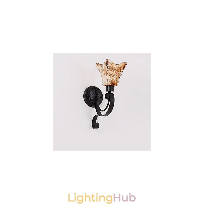 Wall Lamp Simple Living Room Light Iron Decorative Bedroom Bedside Lamp Corridor Lamp