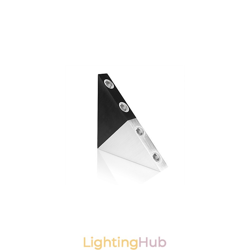Modern Triangle Wall Sconce Light Fixture Indoor Hallway Up Down Wall Lamp Spot Light Aluminum Decorative Lighting for Studio Restauran