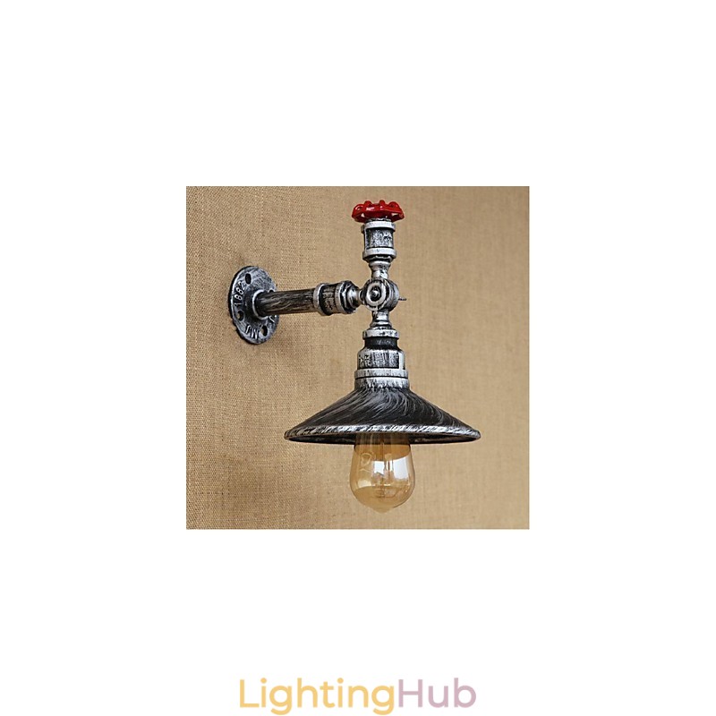 Rustic Lodge Painting Feature for Ambient Light Wall Sconces Wall Light Silver