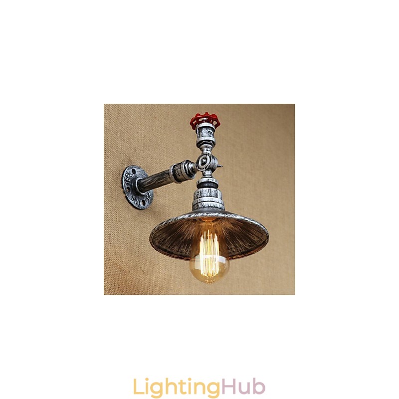 Rustic Lodge Painting Feature for Ambient Light Wall Sconces Wall Light Silver