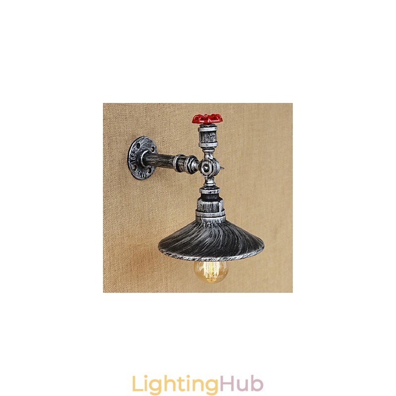Rustic Lodge Painting Feature for Ambient Light Wall Sconces Wall Light Silver