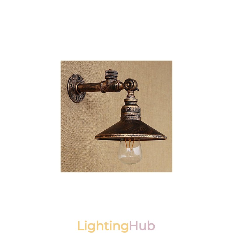 Rustic Lodge Painting Feature for Ambient Light Wall Sconces Wall Light