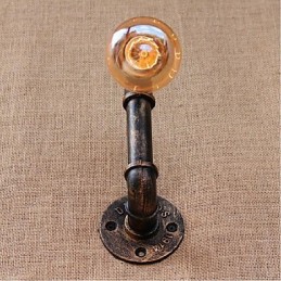 Nostalgia Simple Water Pipe Decorative Small Wall Lamp Wall Light