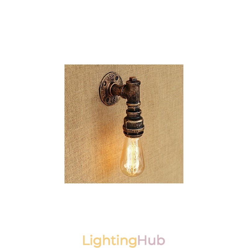 Rustic Lodge Painting Feature for Ambient Light Wall Sconces Wall Light