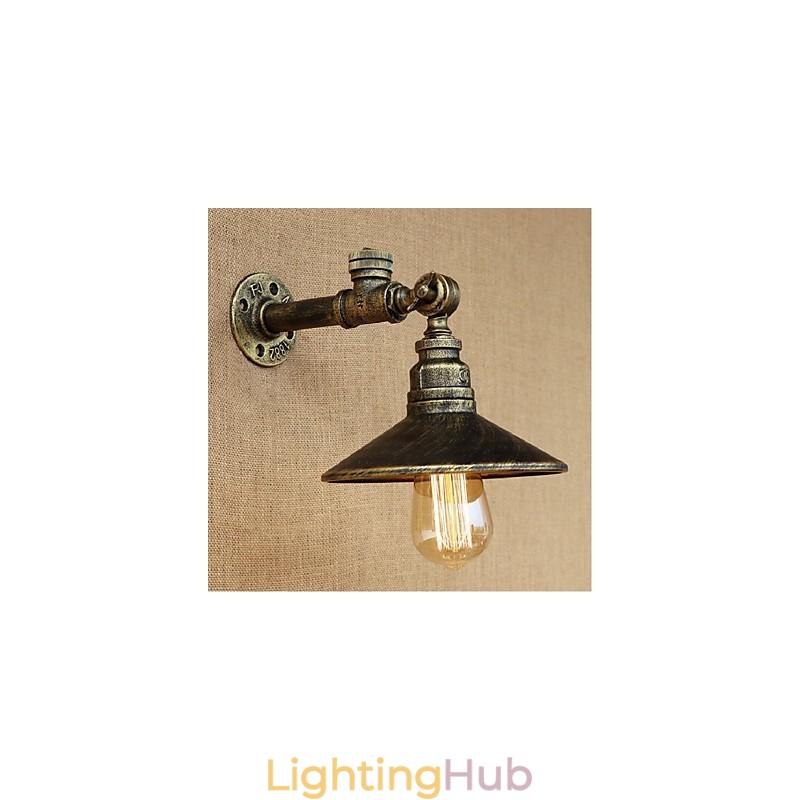 Rustic Lodge Painting Feature for Ambient Light Wall Sconces Wall Light