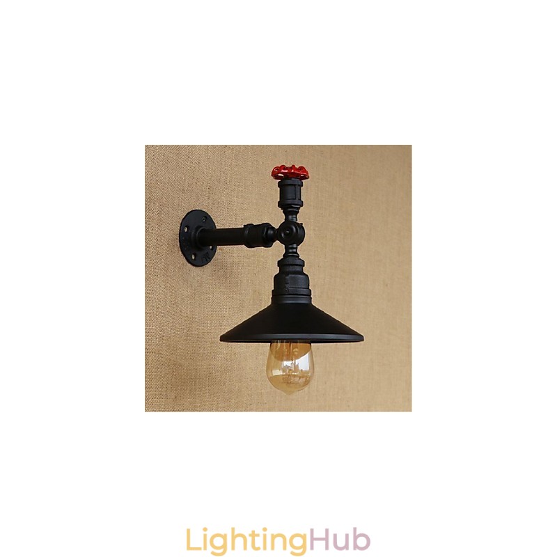 Rustic Lodge Painting Feature for Ambient Light Wall Sconces Wall Light Black