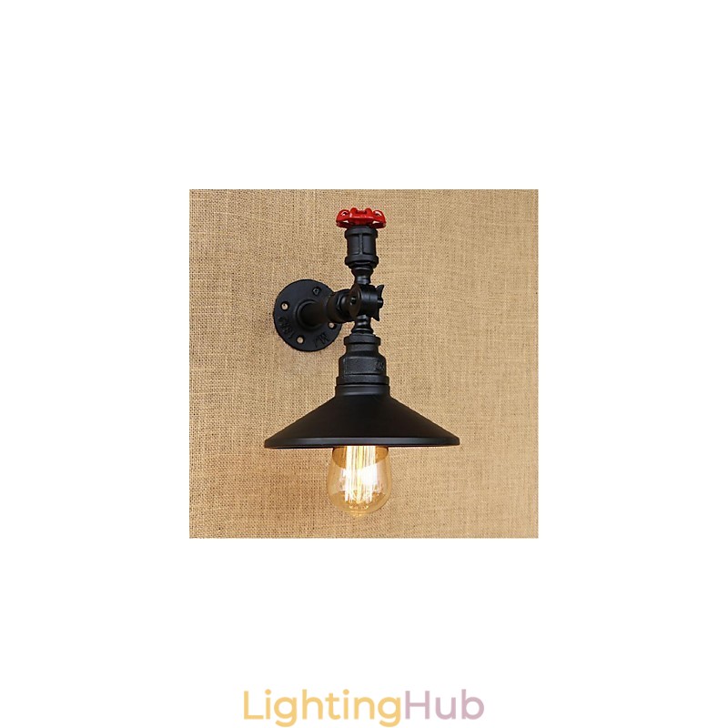 Rustic Lodge Painting Feature for Ambient Light Wall Sconces Wall Light Black