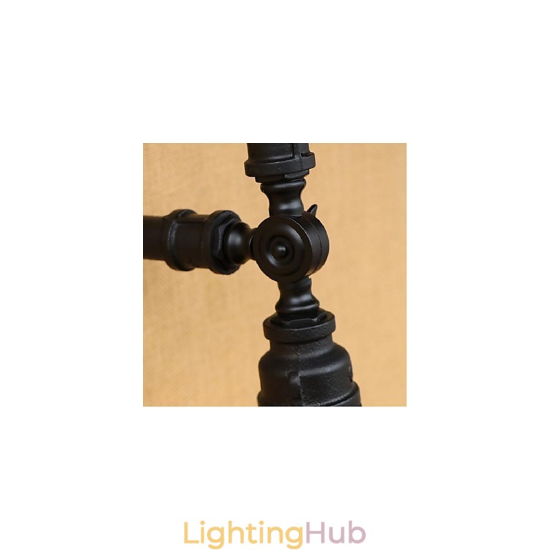 Rustic Lodge Painting Feature for Ambient Light Wall Sconces Wall Light Black