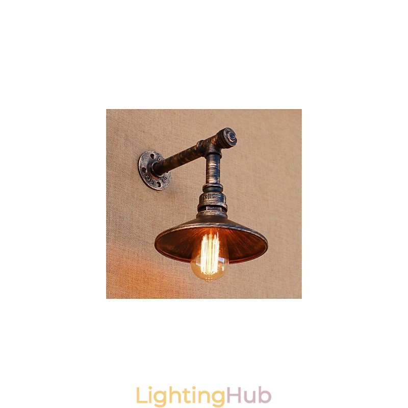Rustic Lodge Country Antique Brass Feature for Ambient Light Wall Sconces Wall Light