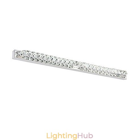Long High Quality Mirror Lamp Bathroom Lights Metal and Crystal Wall Light Long High Quality Mirror Lamp Bathroom Lights Metal and Crystal Wall Light