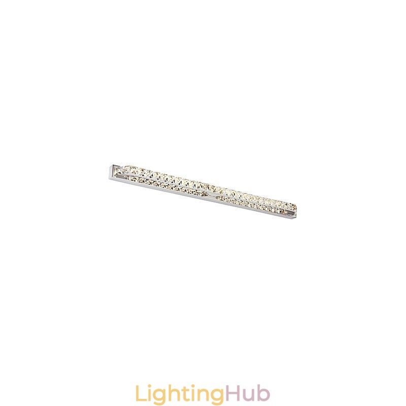 Long High Quality Mirror Lamp Bathroom Lights Metal and Crystal Wall Light
