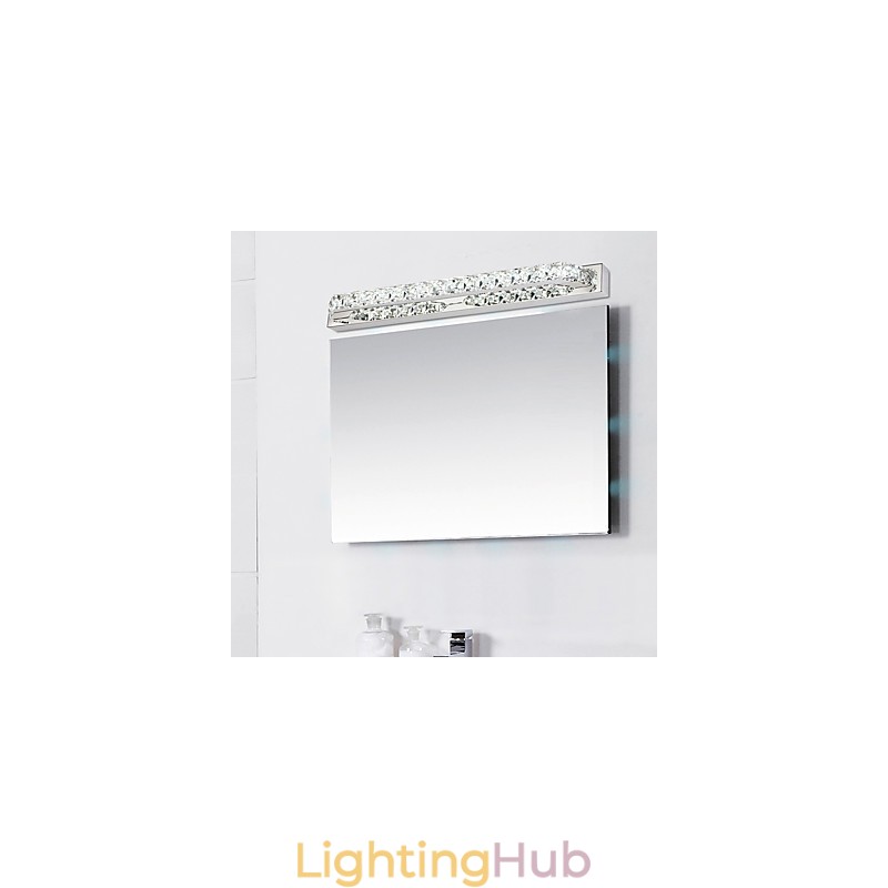Long High Quality Mirror Lamp Bathroom Lights Metal and Crystal Wall Light