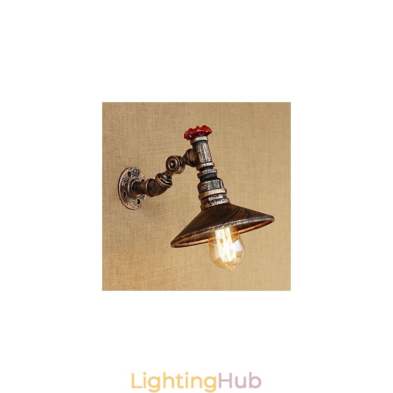 Country Retro Painting Feature for Mini Style Rotatable Light Swing Arm Lights Wall Light