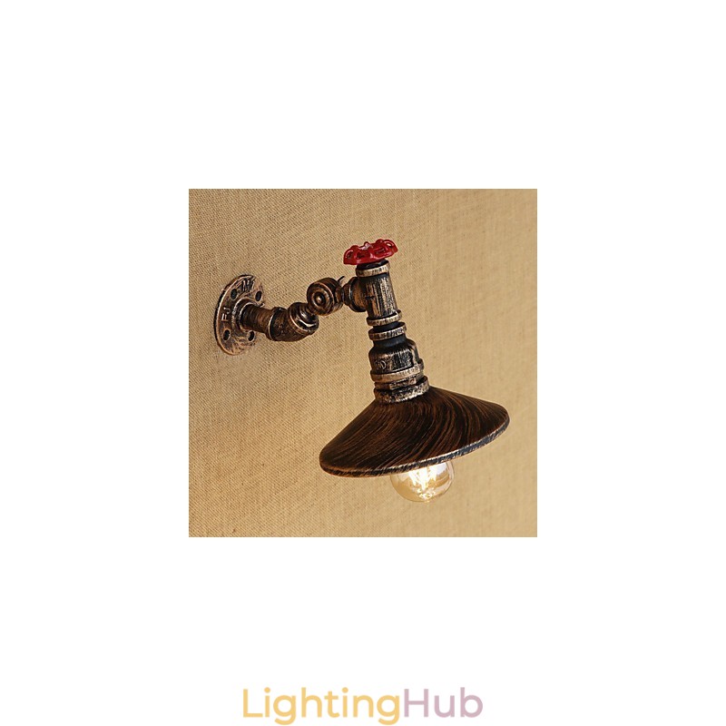 Country Retro Painting Feature for Mini Style Rotatable Light Swing Arm Lights Wall Light