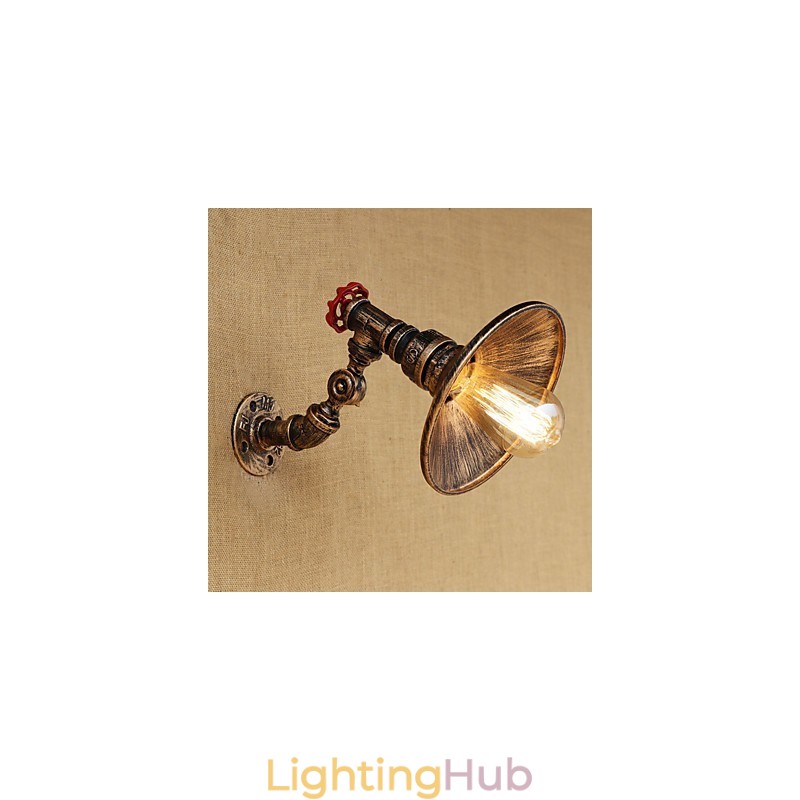 Country Retro Painting Feature for Mini Style Rotatable Light Swing Arm Lights Wall Light