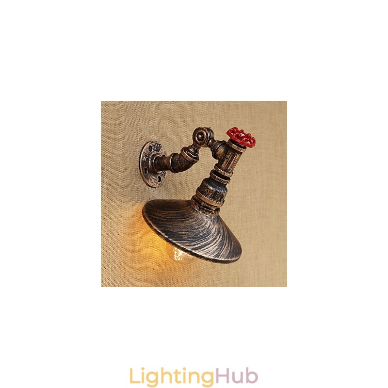 Country Retro Painting Feature for Mini Style Rotatable Light Swing Arm Lights Wall Light