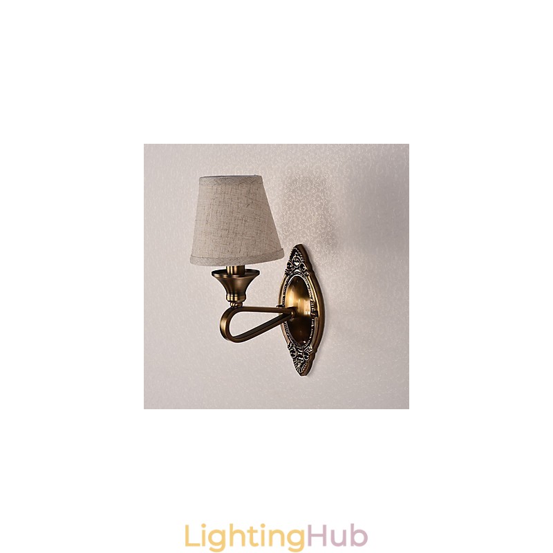Traditional Classic Electroplated Feature for Eye Protection Downlight Wall Sconces Wall Light