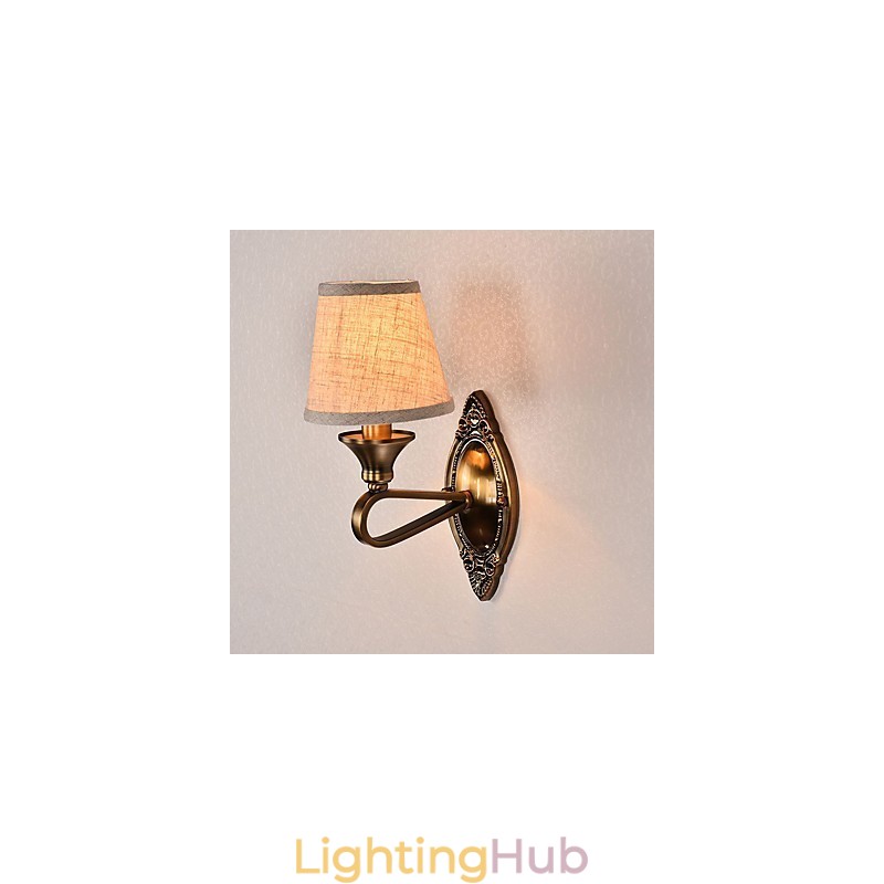 Traditional Classic Electroplated Feature for Eye Protection Downlight Wall Sconces Wall Light