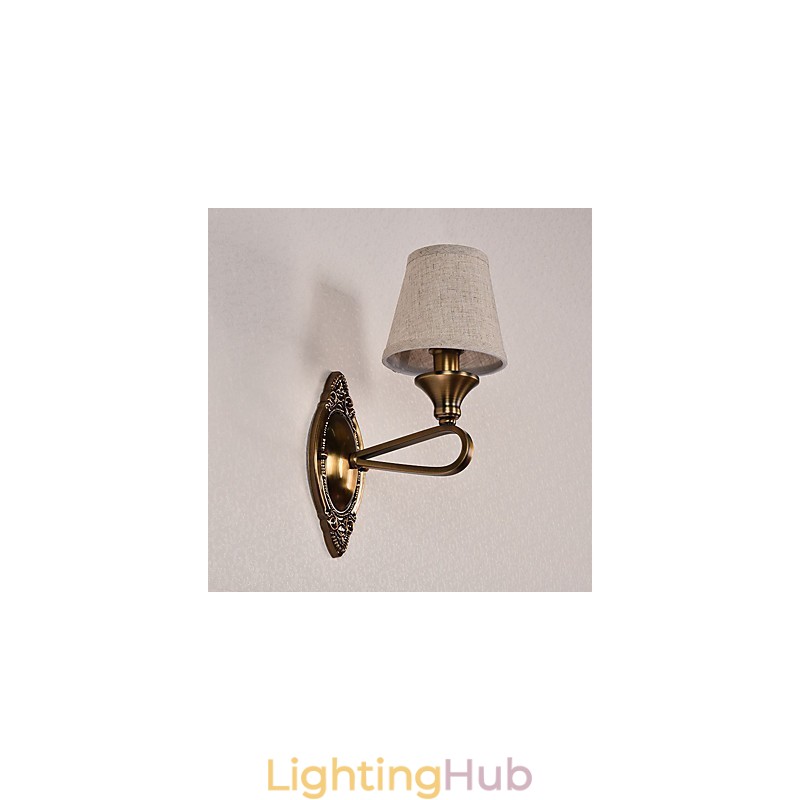 Traditional Classic Electroplated Feature for Eye Protection Downlight Wall Sconces Wall Light