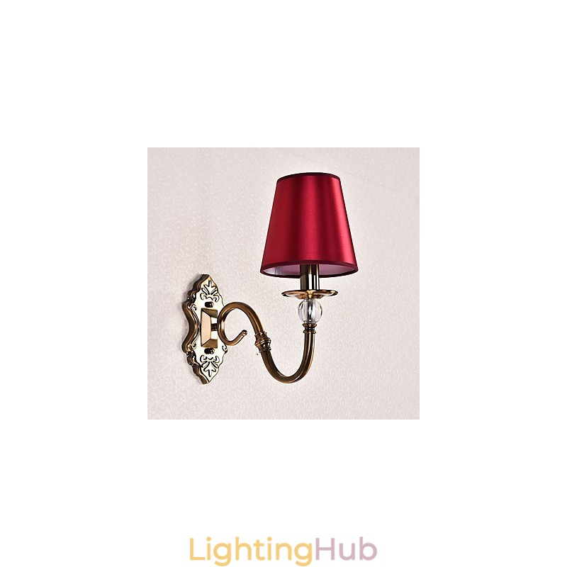 Traditional Classic Electroplated Feature for Eye Protection Downlight Wall Sconces Wall Light