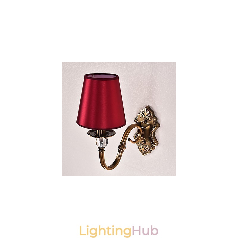 Traditional Classic Electroplated Feature for Eye Protection Downlight Wall Sconces Wall Light