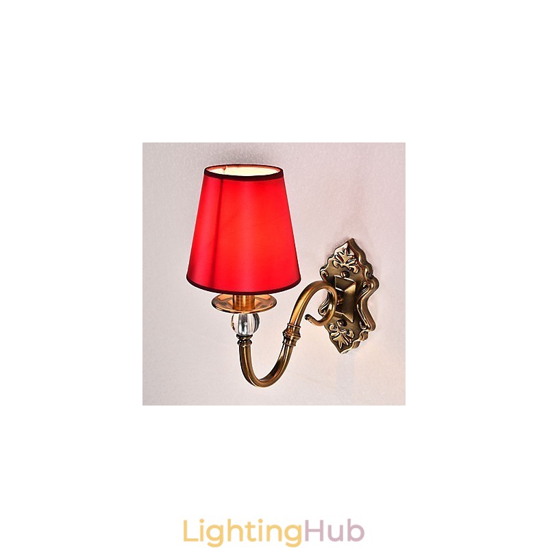 Traditional Classic Electroplated Feature for Eye Protection Downlight Wall Sconces Wall Light