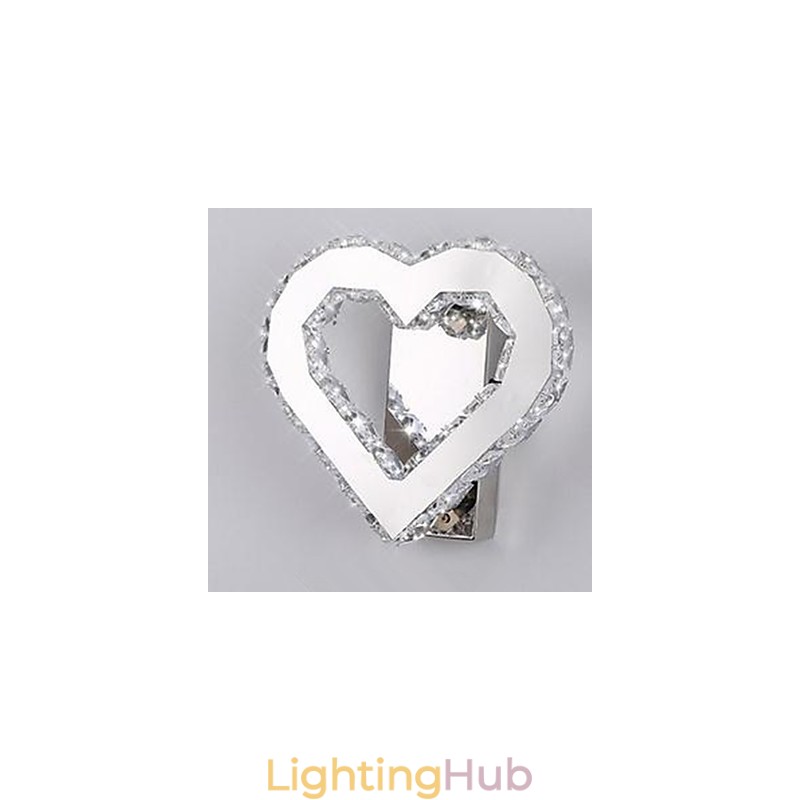 Integrated Modern Contemporary Chrome Feature for Ambient Light Wall Lights Wall Light