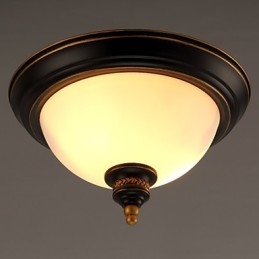 Simple Pastoral Ceiling Lamps Bronze Phnom Penh American Country European Ceiling Lamps Lamp