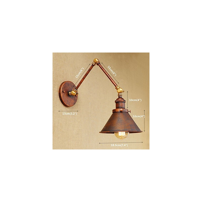 Wall Sconce Brass Vintage Industrial Wall Lamp Light Home Lighting Indoor Decor Wall Sconce