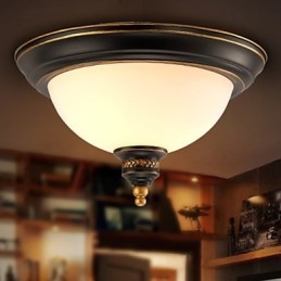 Simple Pastoral Ceiling Lamps Bronze Phnom Penh American Country European Ceiling Lamps Lamp