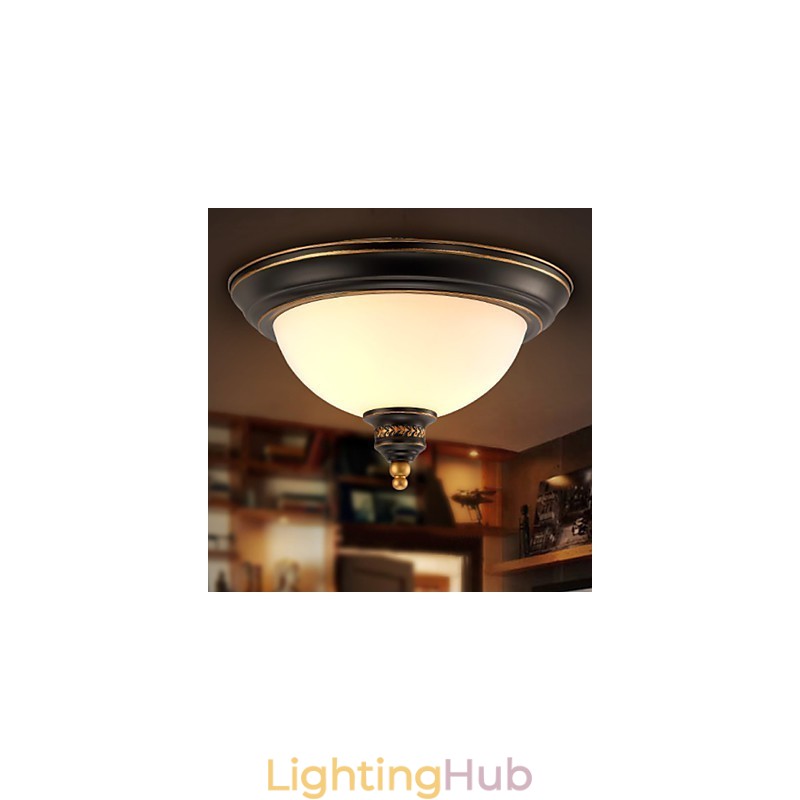 Simple Pastoral Ceiling Lamps Bronze Phnom Penh American Country European Ceiling Lamps Lamp