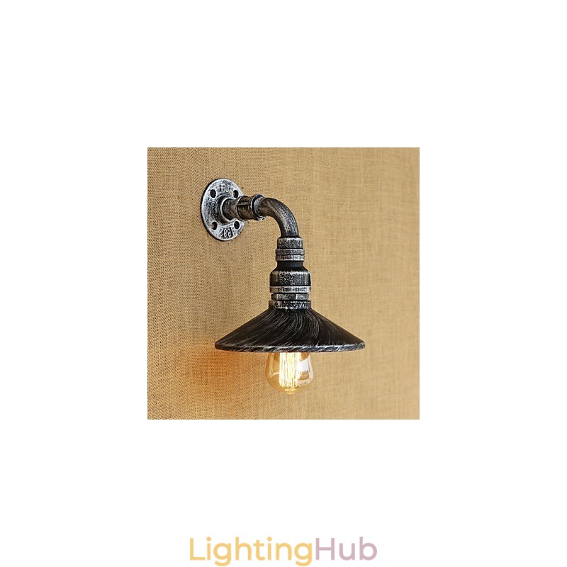 Rustic Lodge Country Retro Painting Feature for Mini Style Ambient Light Wall Sconces