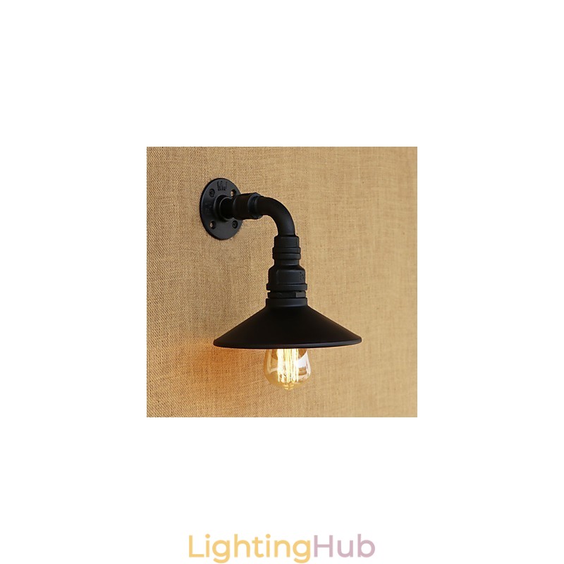 Rustic Lodge Country Retro Painting Feature for Mini Style Ambient Light Wall Sconces