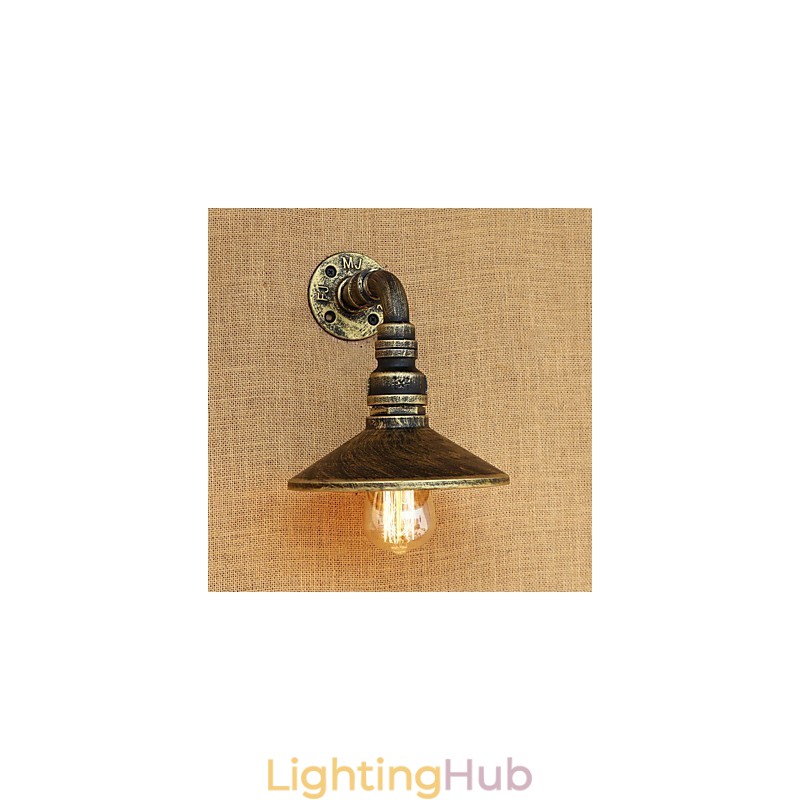 Rustic Lodge Country Retro Painting Feature for Mini Style Ambient Light Wall Sconces