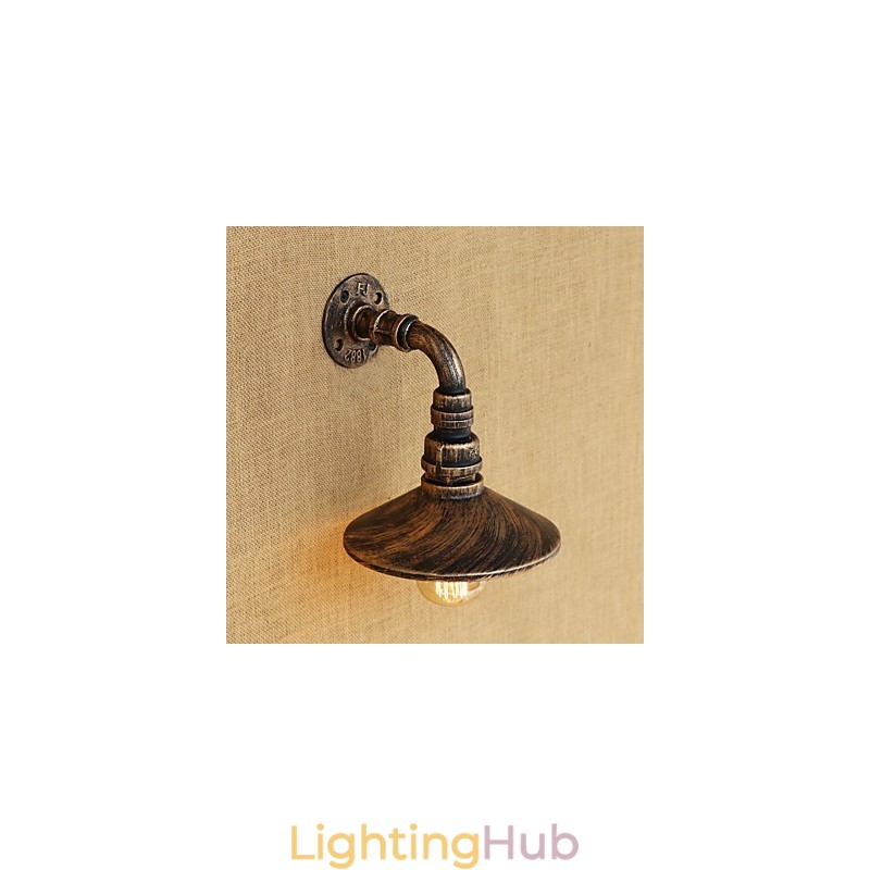 Rustic Lodge Country Retro Painting Feature for Mini Style Ambient Light Wall Sconces