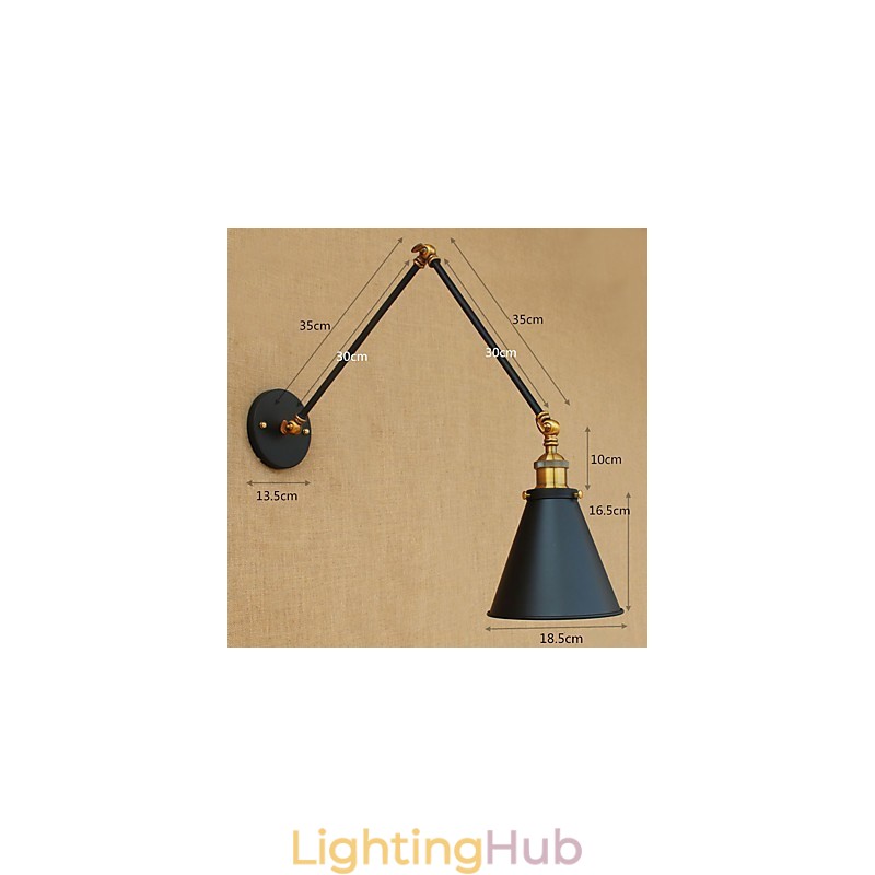 Rustic Lodge Country Painting Feature for Swing Arm Ambient Light Swing Arm Lights