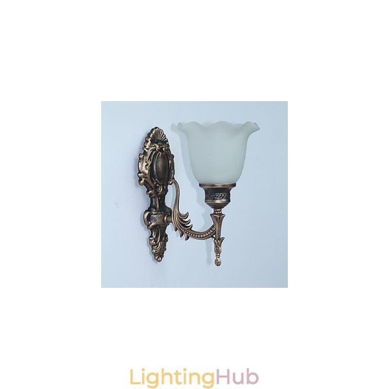 European Style Retro Wall Lamp Hotel Corridor Lamp Corridor light Mirror Front lamp Single Head Bedside Lamp