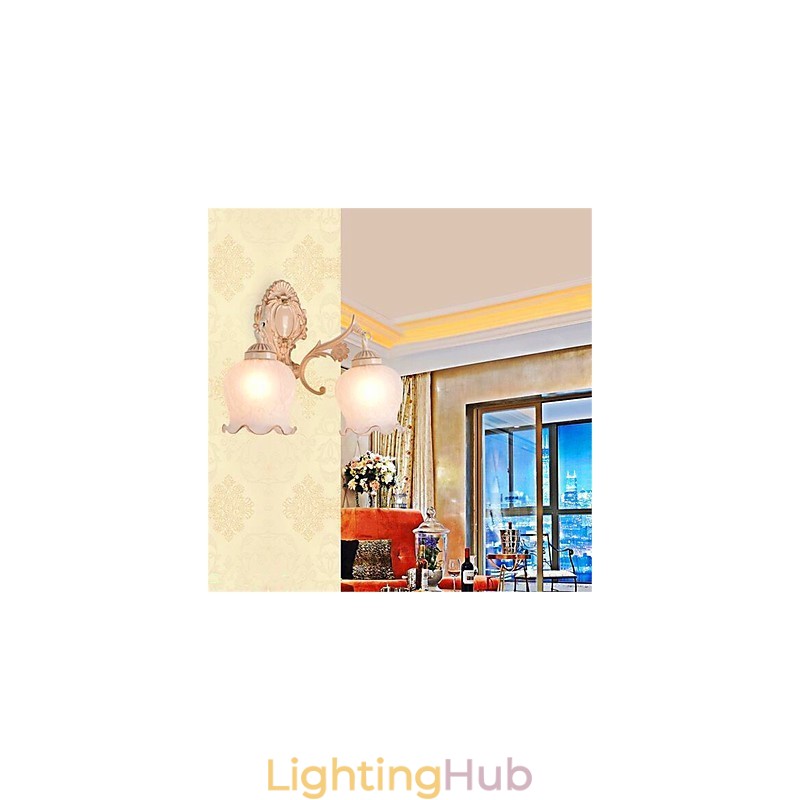 Modern Contemporary Electroplated Feature for Swing Arm Eye Protection Wall Lights
