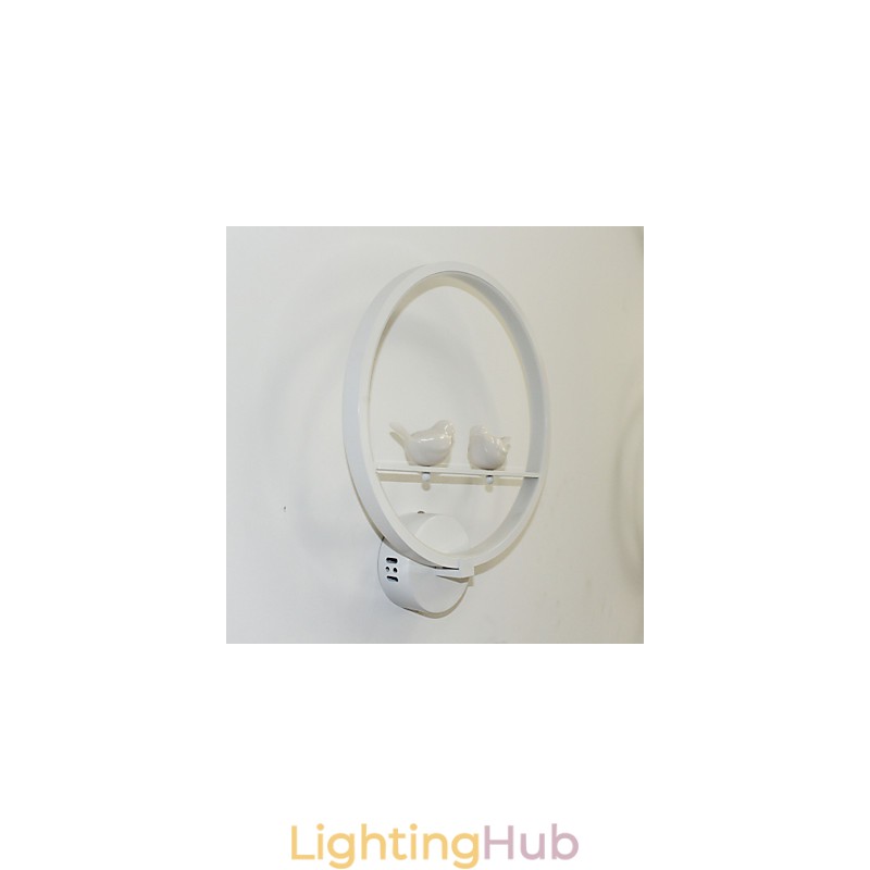 The Bedroom Wall Lamp Bedside Lamp And Creative Personality Of Modern Minimalist Circular Stairs Corridor Wall Lamp