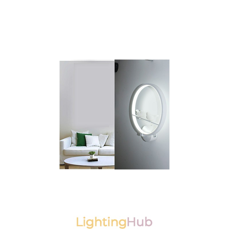 The Bedroom Wall Lamp Bedside Lamp And Creative Personality Of Modern Minimalist Circular Stairs Corridor Wall Lamp