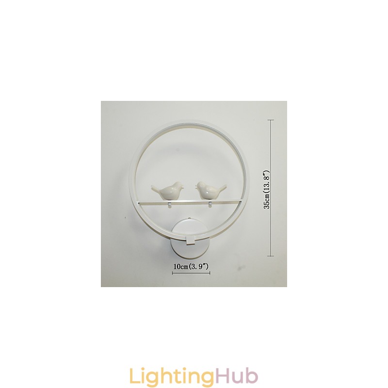 The Bedroom Wall Lamp Bedside Lamp And Creative Personality Of Modern Minimalist Circular Stairs Corridor Wall Lamp