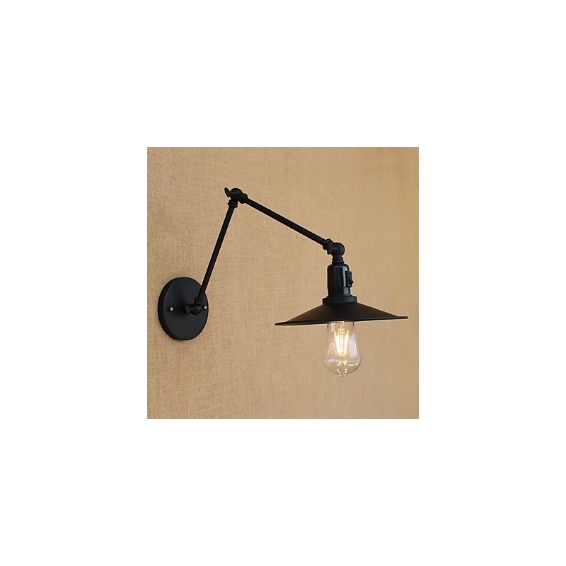 Country Retro Painting Feature for Mini Style Swing Arm Swing Arm Lights Wall Light