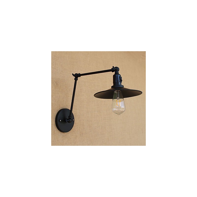 Country Retro Painting Feature for Mini Style Swing Arm Swing Arm Lights Wall Light