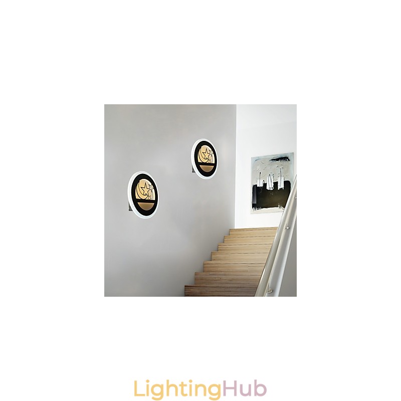 Modern Minimalist Wall Lamp Entrance Stair Lamp Creative Hotel La Terrazza Project Lamps