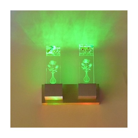 Multi Color Novelty Feature for Mini Style Ambient Light Wall Sconces Wall Light Lamp Rose Light Multi Color Novelty Feature for Mini Style Ambient Light Wall Sconces Wall Light Lamp Rose Light
