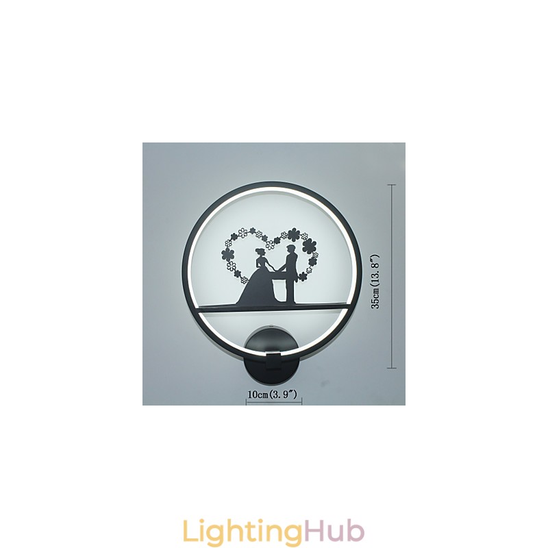 Aluminum Product Wall Lamp Modern Minimalist Creative Wall Lamp Fashionable Living Room Background Wall Balcony Lamp Corridor Lights