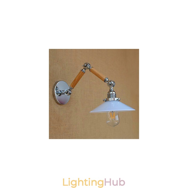 Rustic Lodge Country Chrome Feature for Swing Arm Ambient Light Swing Arm