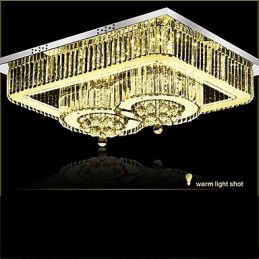 Modern Contemporary Glass Flush Mount